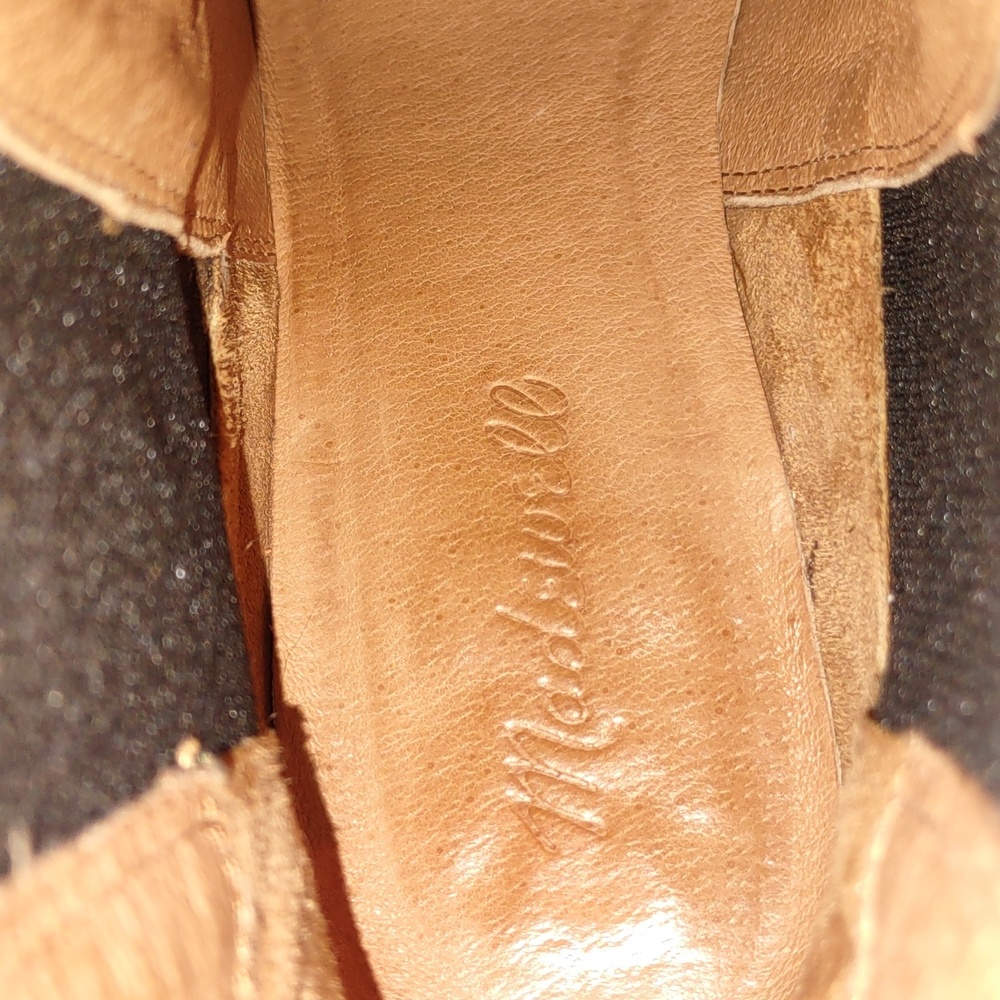 Madewell The Regan Snake Embossed Leather Ankle Boots - Picture 8 of 9